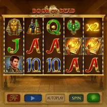 Realz - Book of Dead Slot Game - Play'n GO