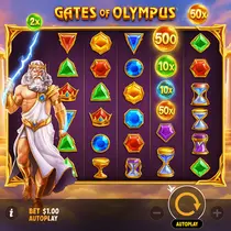 Realz - Gates of Olympus Slot Game - Pragmatic Play