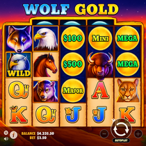 Realz - Wolf Gold Slot Game - Pragmatic Play
