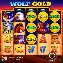 Realz - Wolf Gold Slot Game - Pragmatic Play