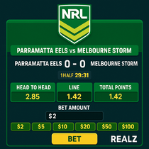 Realz - NRL Betting - Rugby League